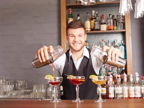 Image of bartender position